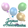 gif joyeux anniversaire ballons